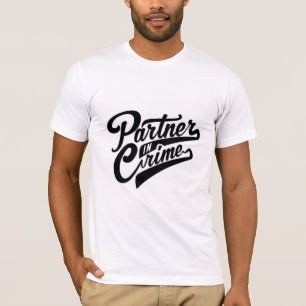 T-shirt Partenaire dans la conception de la scène de crime