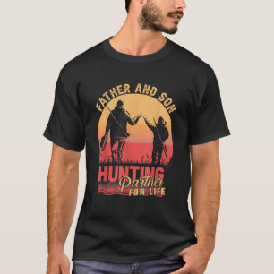 T-shirt Partenaires De Chasse Père Et Fils Épouses À Vie F