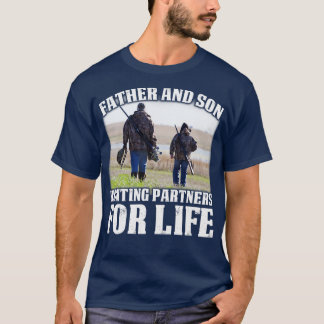 T-shirt Partenaires De Chasse Père Et Fils Pour La Vie