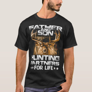 T-shirt Partenaires de chasse père et fils pour la vie T-s