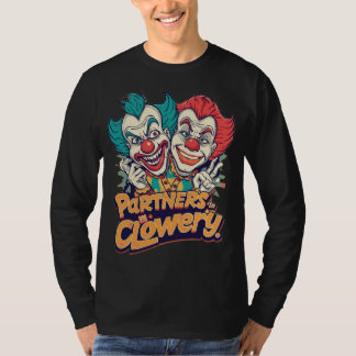 T-shirt Partenaires en Clownerie (Punition de Clown Drôle)