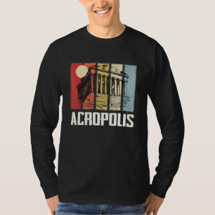 T-shirt Parthénon Acropole Athènes Ville Grecque Grèce Rui