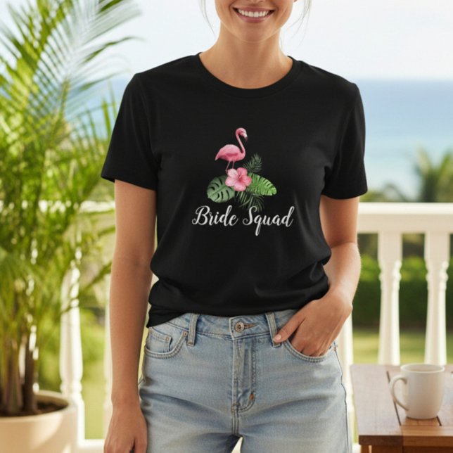 T-shirt Parti de la femme de ménage de la brigade tropical (Créateur téléchargé)