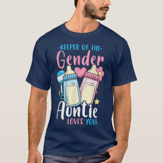 T-shirt Parti de la révélation de genre Tante gardienne du