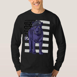 T-shirt Parti des Panthères de l'Histoire des Noirs