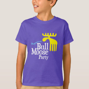 T-shirt Parti d'orignal progressif - Conception joueuse