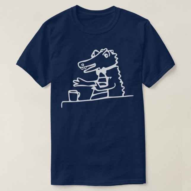 T-shirt Parti Gator White (Design devant)