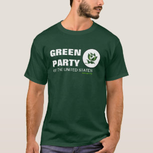 T-shirt Parti Vert des Etats-Unis