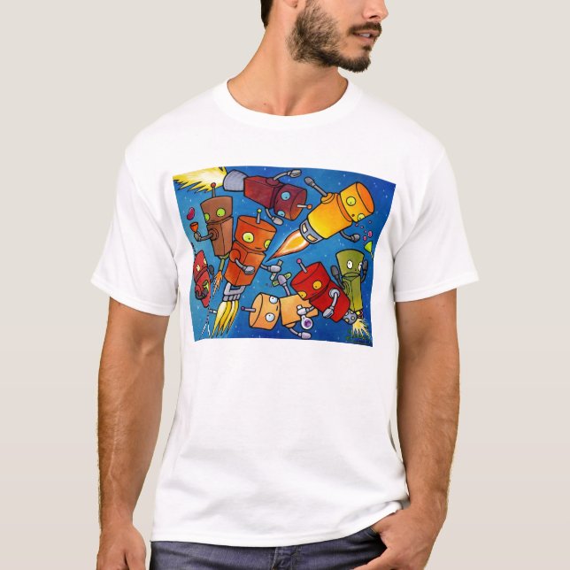 T-shirt Partie 2 de robot (Devant)