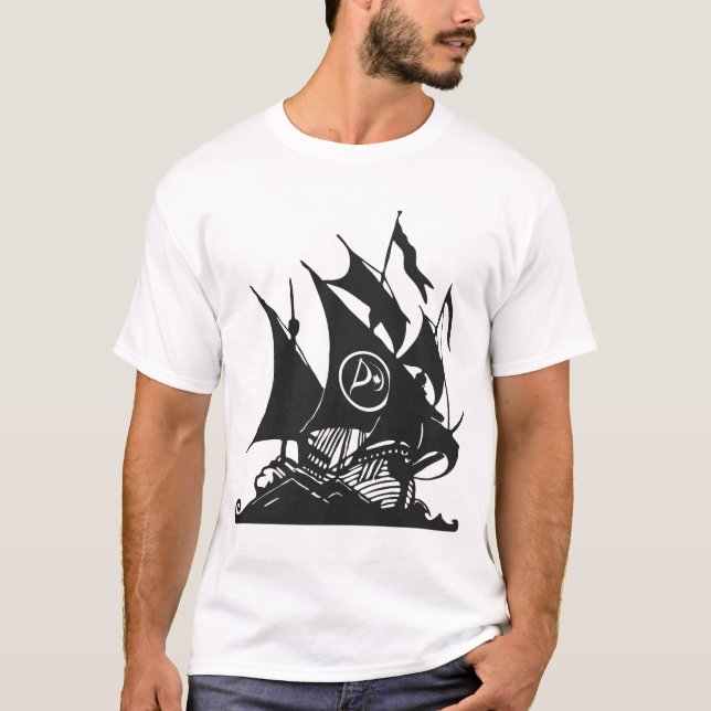 T-shirt Partie de pirate de bateau du Canada (Devant)
