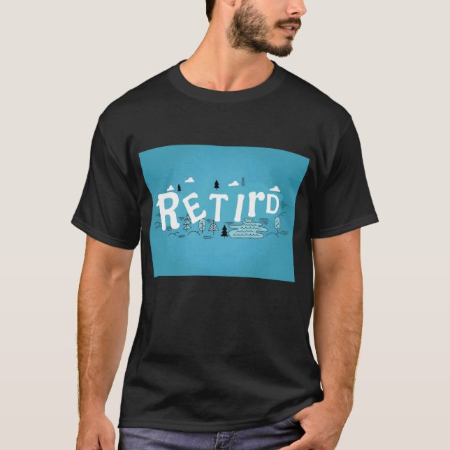 T-shirt Partie de retraite (Devant)