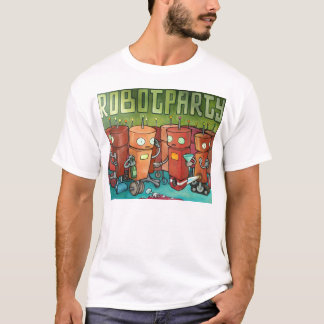 T-shirt Partie de robot