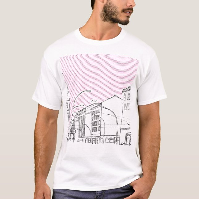 T-shirt Partie de Rothenhagen la "j'aime Berlin" (Devant)