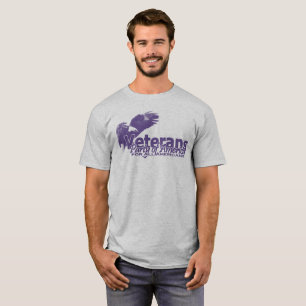 T-shirt Partie de vétérans de l'Amérique Eagle et du
