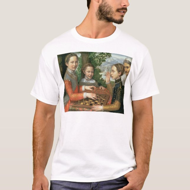 T-shirt Partie d'échecs, 1555 (Devant)