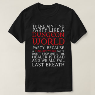 T-shirt Partie du monde de cachot