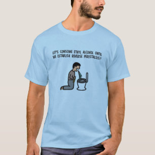 T-shirt Partie jusqu'à ce que nous vomissions