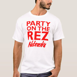 T-shirt Partie sur la chemise de Rez - du Nébraska