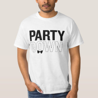 T-shirt Partie vers le bas