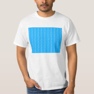 T-shirt Parties scintillant bleue bébé