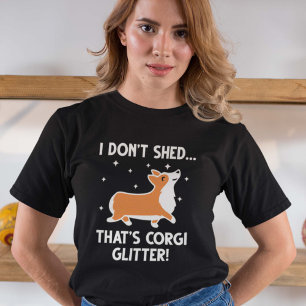 T-shirt Parties scintillant Corgi