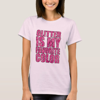 T-shirt  Parties scintillant Est Ma Couleur Favorite