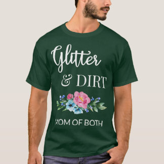 T-shirt Parties scintillant Et Mère Sale Des Deux Moi
