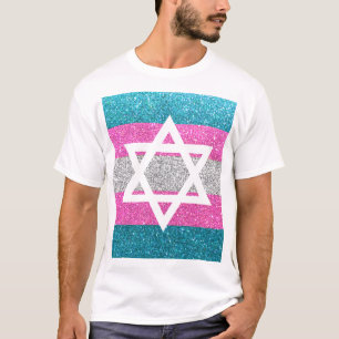 T-shirt Parties scintillant gay pride Transexuel Etoile ju