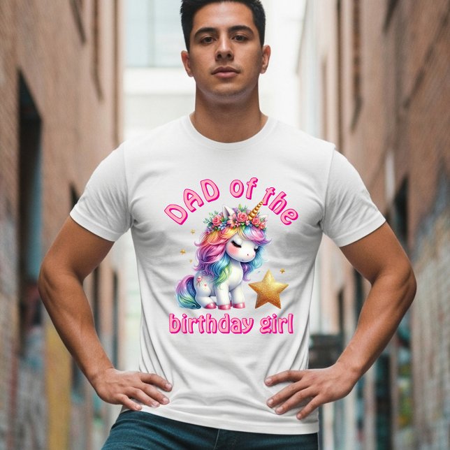 T-shirt Parties scintillant licorne magique filles âge ann (Créateur téléchargé)