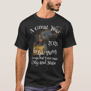 T-shirt ParTime Trump Barbecue Bar Grill Deceased 