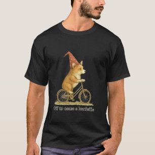 T-shirt Partir pour causer une agitation drôle de chaos de