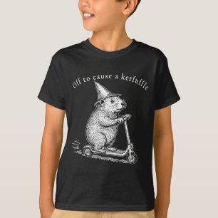 T-shirt Partir pour causer une agitation Trottinette de ma