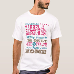 T-shirt Partout où ce pilote de fûts peut rouler Barrel Ra