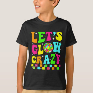 T-shirt Party 80s Team Lets Crazy Retro Colorful Quo