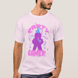 T-shirt Party Gamer Fun Boardgame Meeple Art