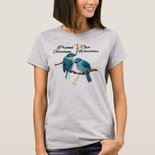 T-shirt Paruline de Cérulean
