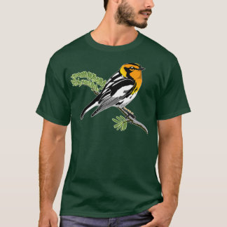T-shirt Paruline noire