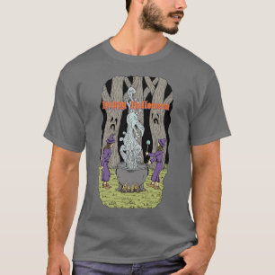 T-shirt Pas ce qu'ils attendaient Joyeux Halloween