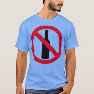 T-shirt Pas d'alcool de bière