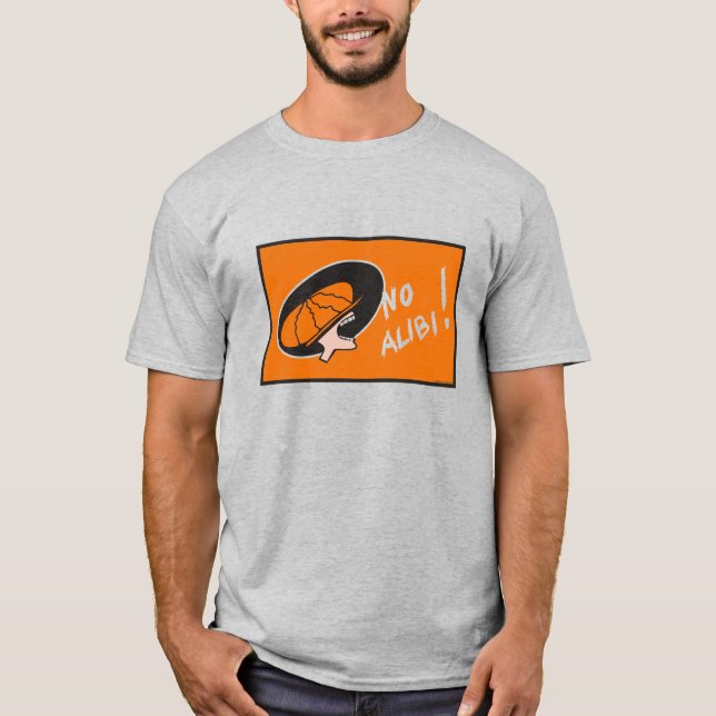 T-shirt Pas D'Alibi Pas D'Excusation Pas De Coupable Droit (Devant)