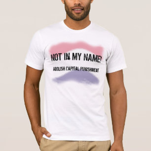 T-shirt Pas dans mon nom aucune pièce en t de punition