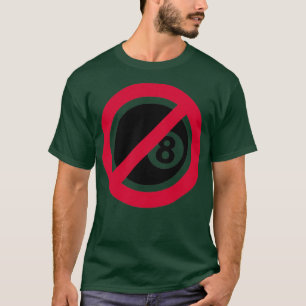 T-shirt Pas de billard