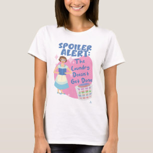 T-shirt Pas de blanchisserie Lecture Cartoon
