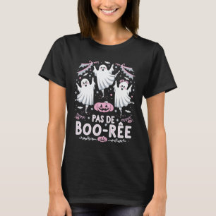 T-shirt Pas De Boo-rée Ghost Ballet Danse Professeur Funny