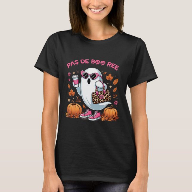 T-shirt Pas De Boo Ree Halloween Éffrayant (Devant)