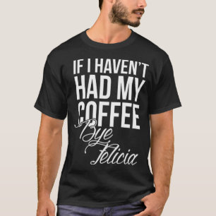 T-shirt Pas de café Bye caffein barista championnat