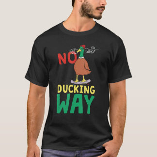 T-shirt Pas de canardage façon Canard