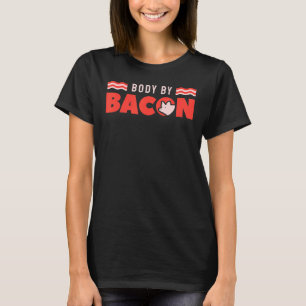 T-shirt Pas De Carbe Corps Par Bacon Ketogénique Diète 6