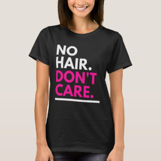 T-shirt Pas de cheveux rose