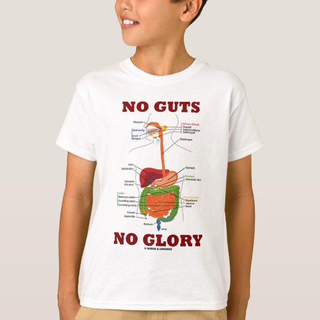 T-shirt Pas de clairvoyants Pas de gloire (Humour d'anatom (Devant)
